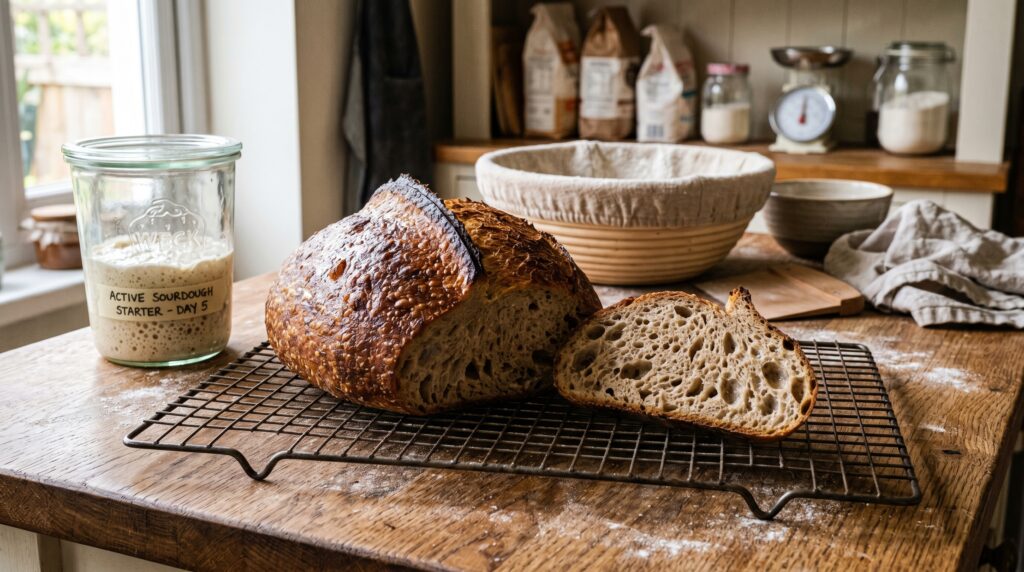 Sourdough Loaf (Beginner Method)