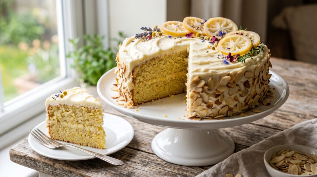 Almond Flour Lemon Cake