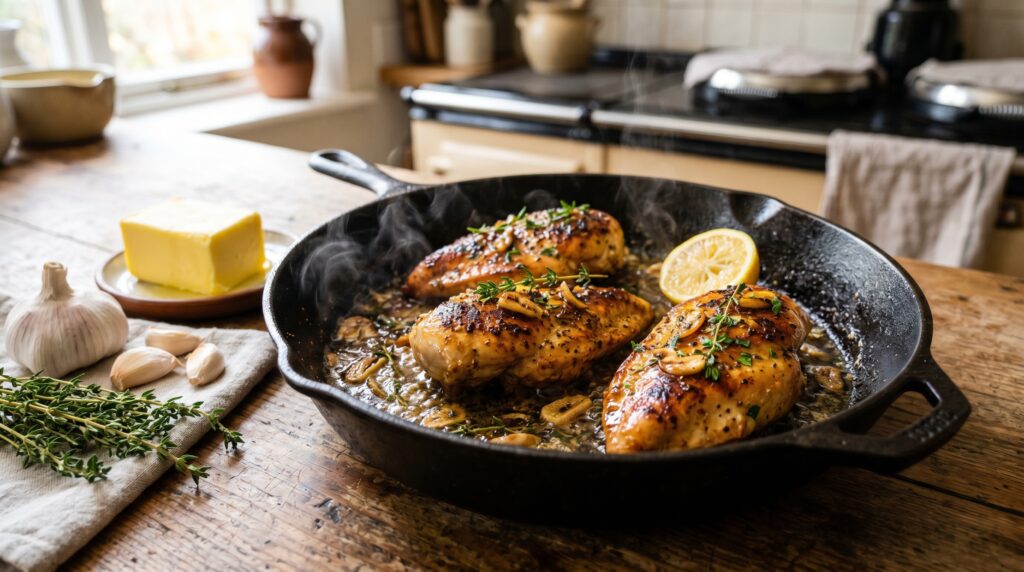 Garlic Butter Chicken (Ghee Butter)