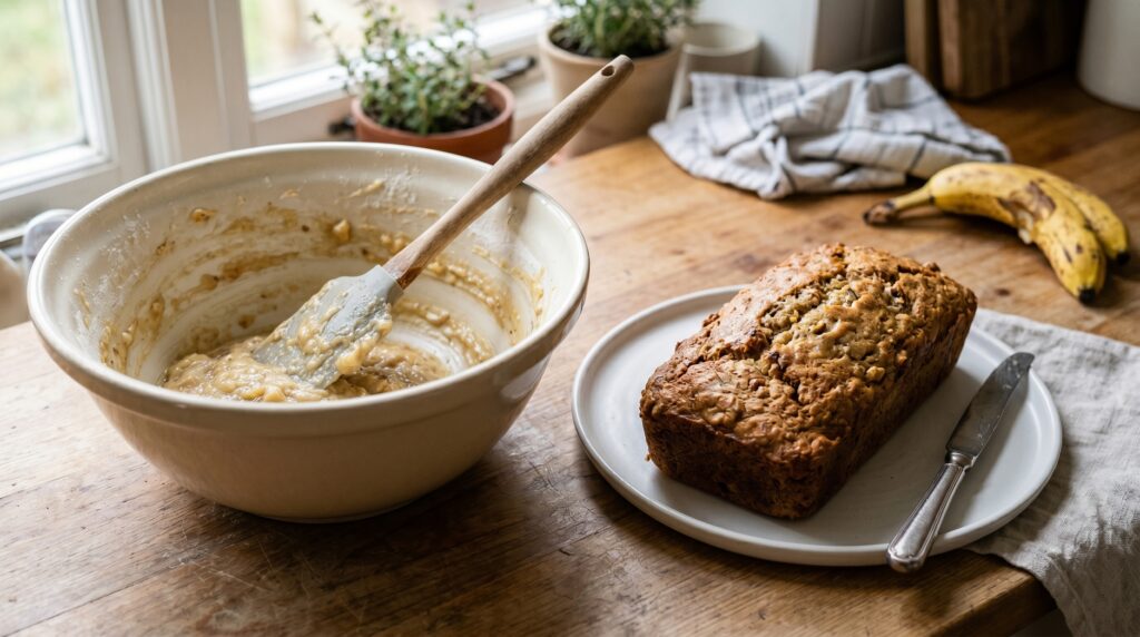 One-Bowl Banana Bread