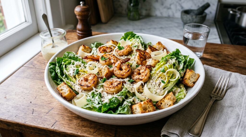 Shrimp Caesar Salad