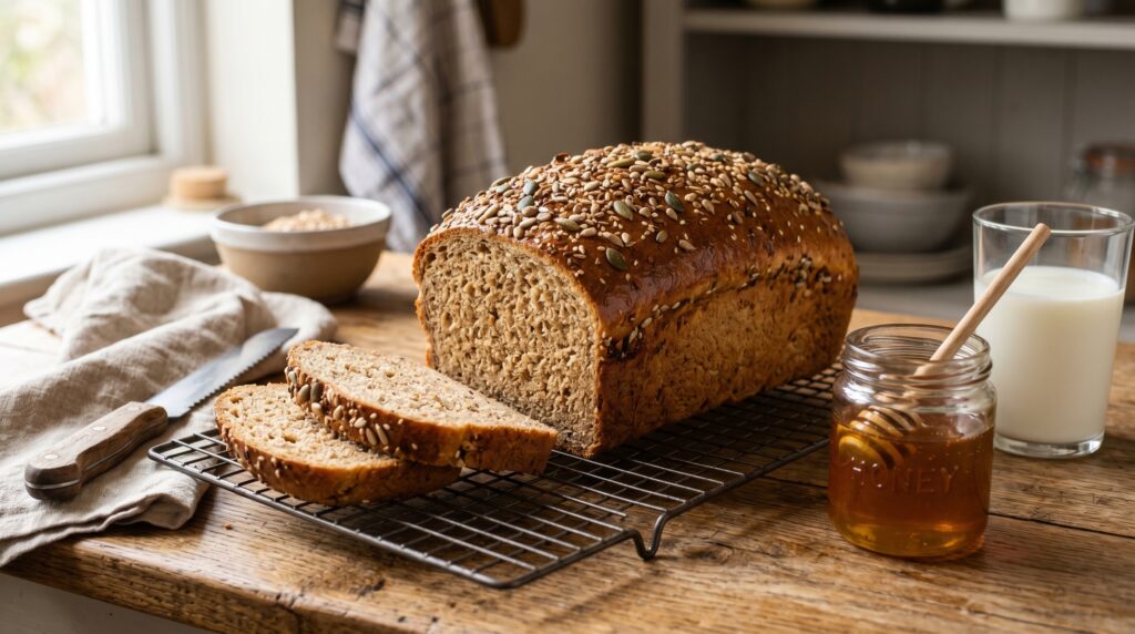 Whole Wheat Honey Loaf