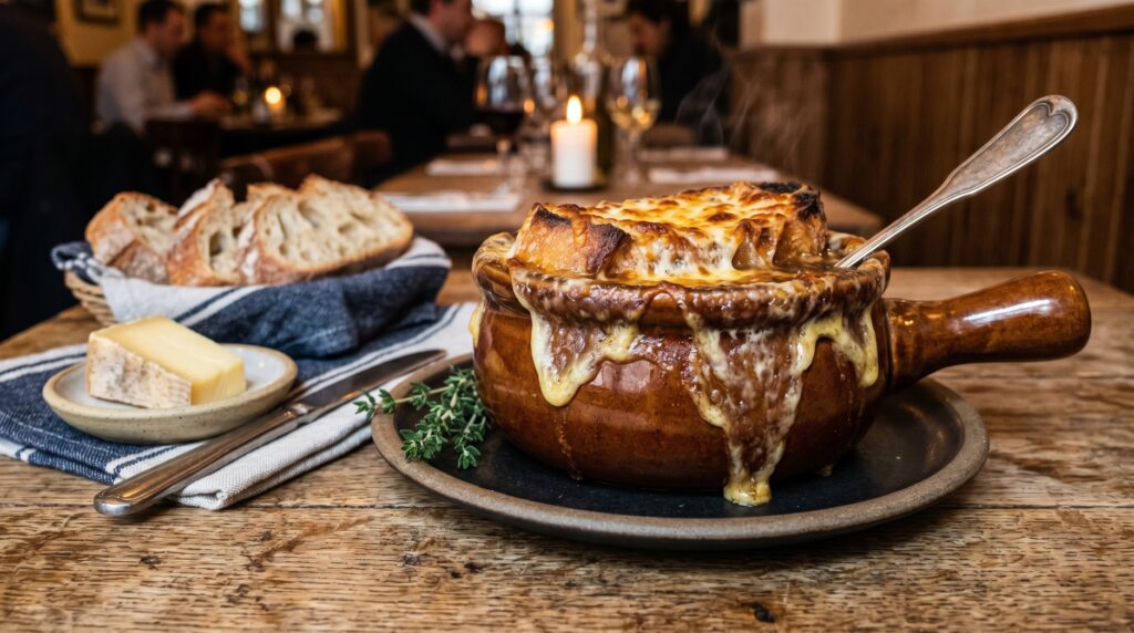 French Onion Soup (Vegetarian)