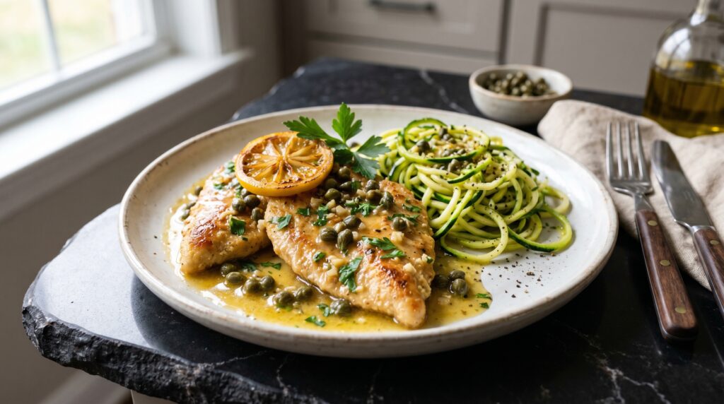 Chicken Piccata (Paleo Version)