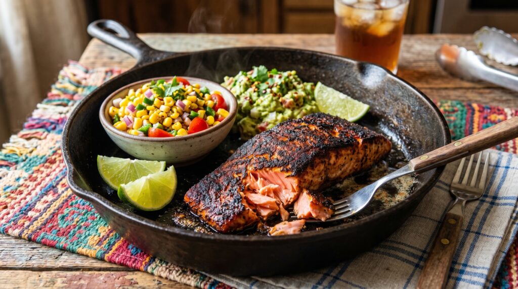 Cajun Blackened Salmon
