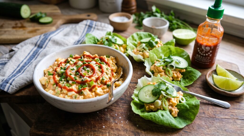 Spicy Sriracha Egg Salad