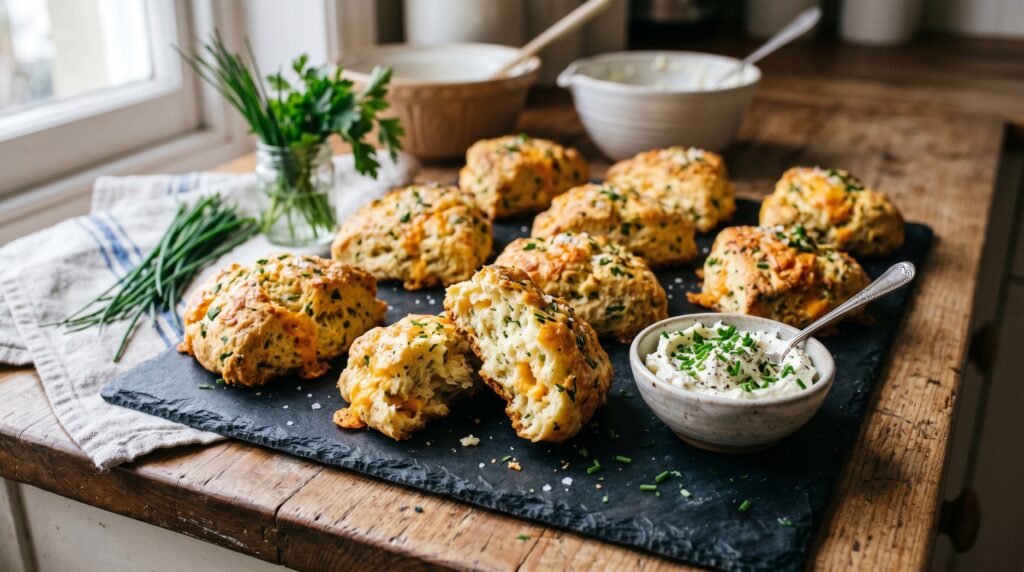 Cheese and Herb Scones