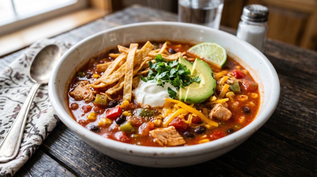 Rotel Chicken Tortilla Soup
