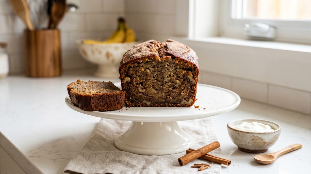 Super Moist Banana Bread with Sour Cream