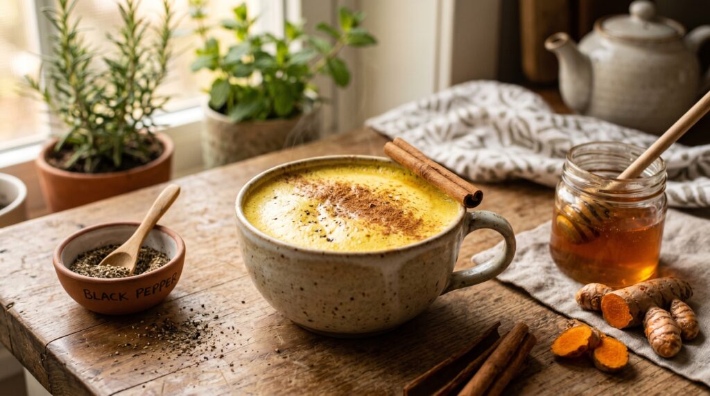 Turmeric Golden Latte (Golden Milk)