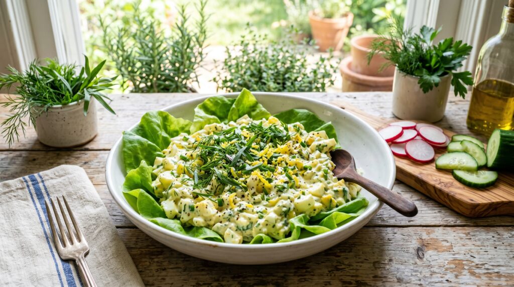 Herb Garden Egg Salad