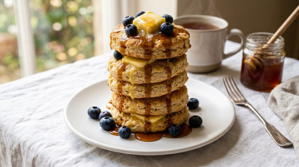 Buttermilk Drop Scones (Scottish Pancakes)