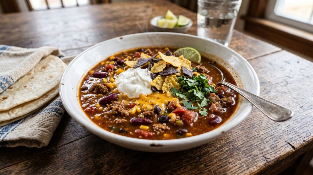 Rotel Taco Soup