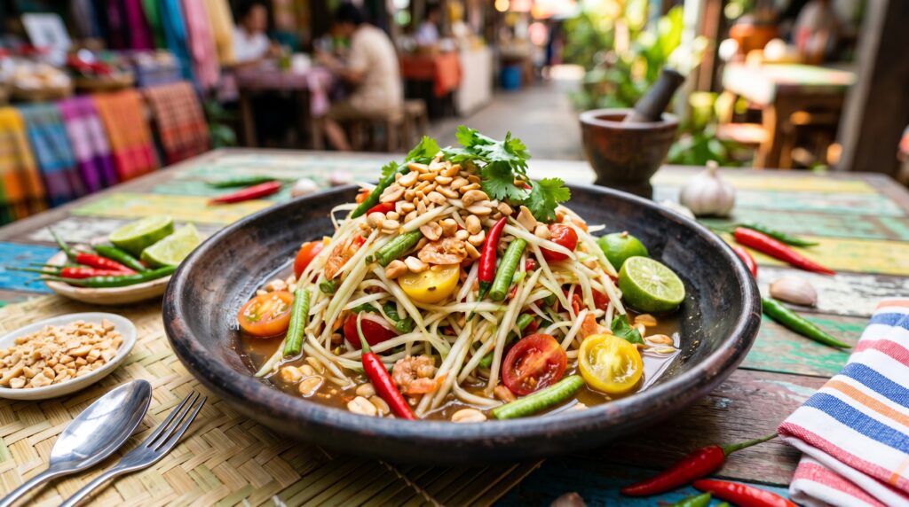Thai Papaya Salad (Som Tam)