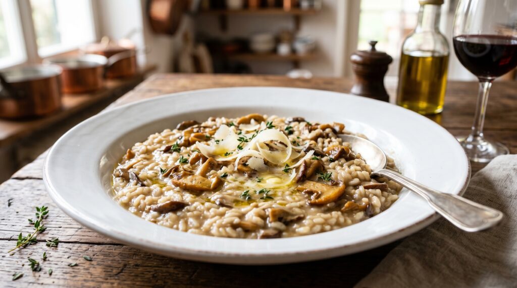 Mushroom Risotto