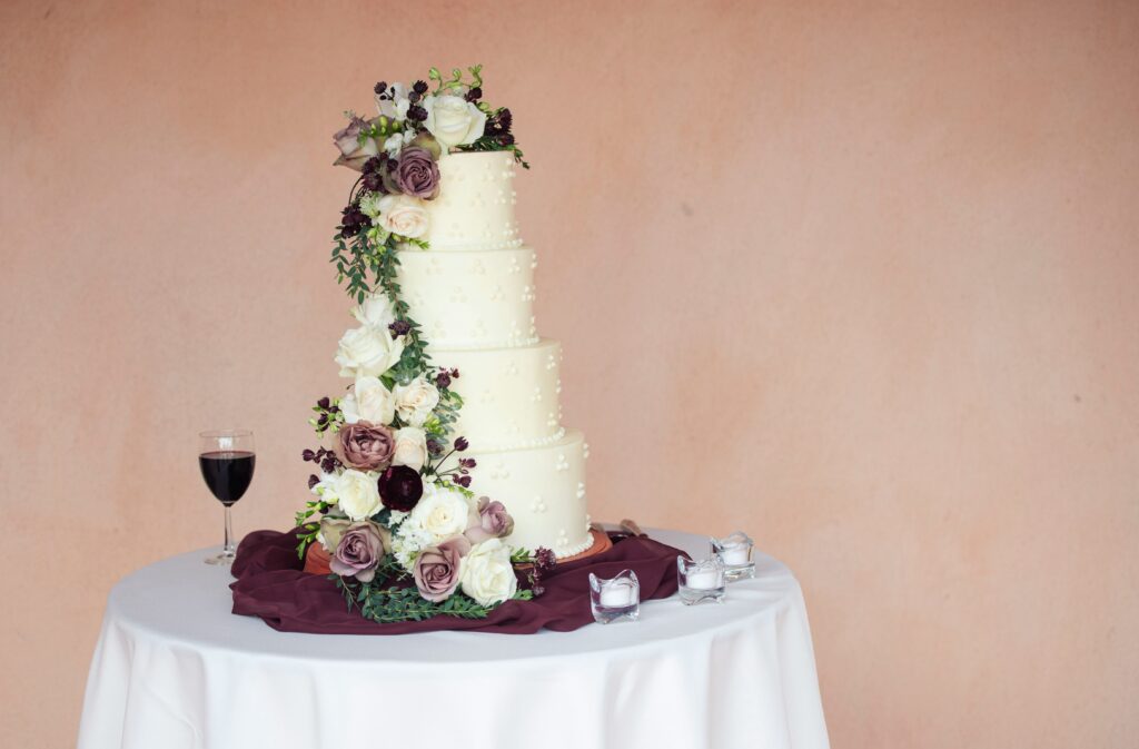 Buttercream Floral Cascade Cake