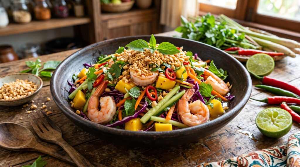 Thai Shrimp Mango Salad