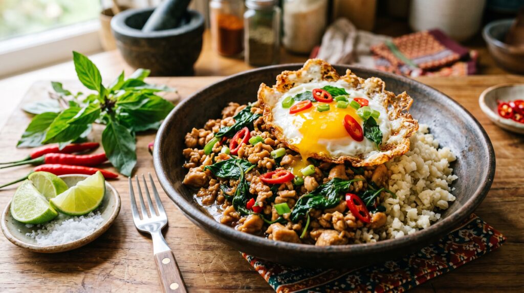 Thai Basil Chicken (Paleo Pad Krapow)
