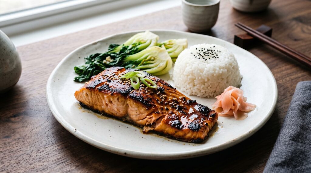 Miso Glazed Salmon