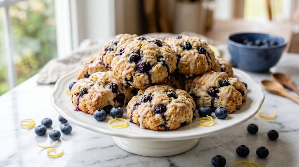 Blueberry and Lemon Scones