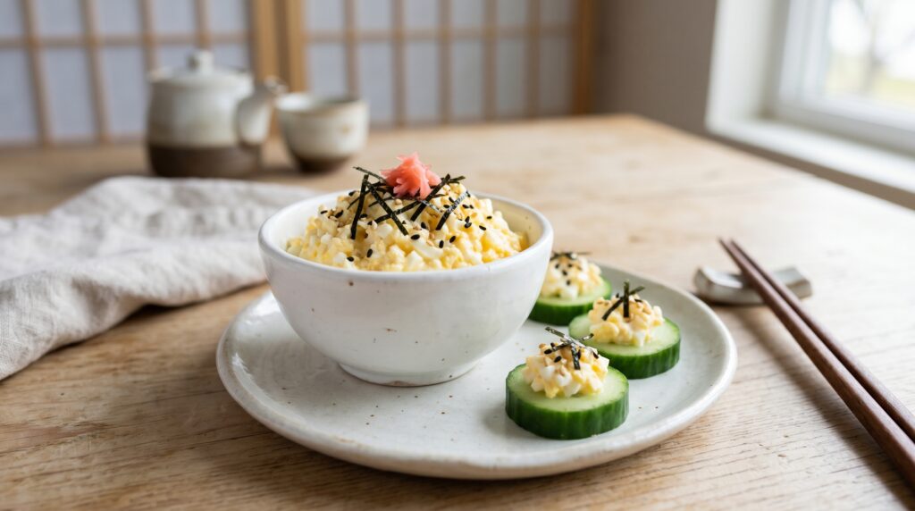 Japanese-Inspired Egg Salad (Tamago Sando Style)