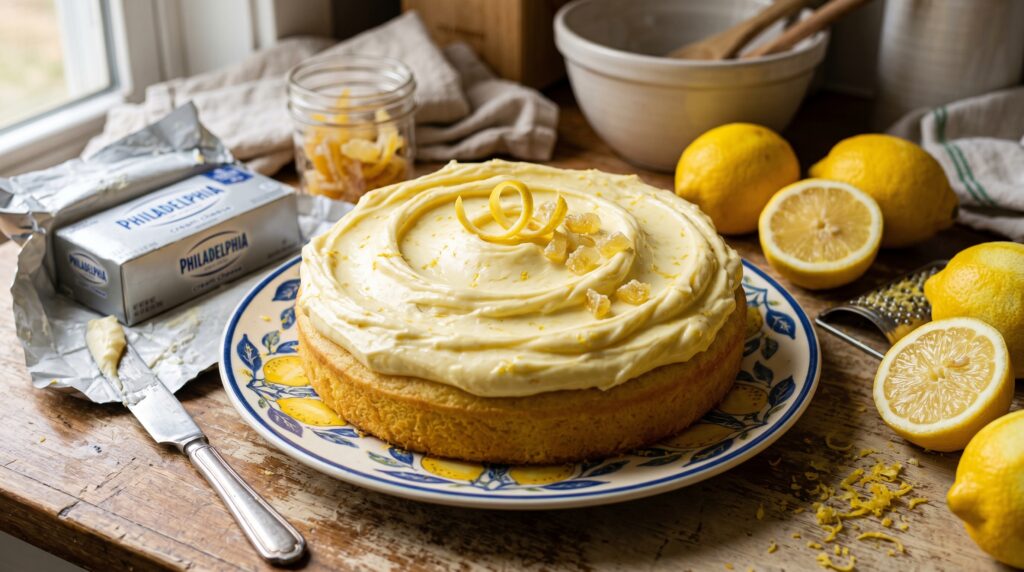 Lemon Cream Cheese Frosting