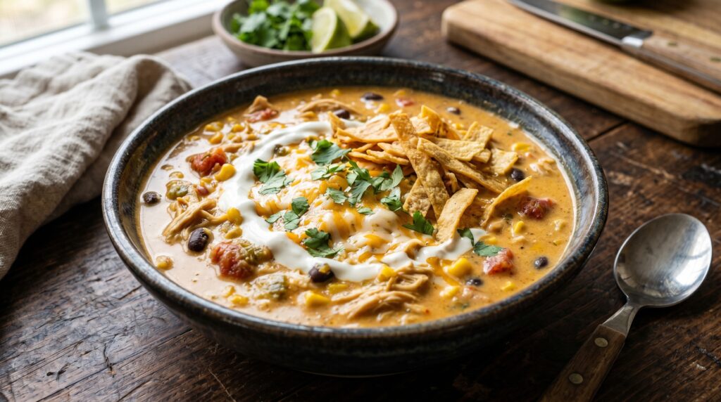 Rotel Chicken Enchilada Soup
