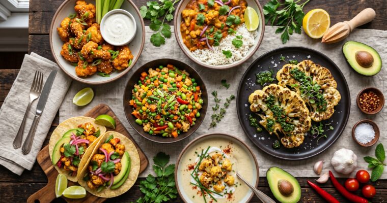 18 Easy Vegan Cauliflower Recipes: Bold & Satisfying
