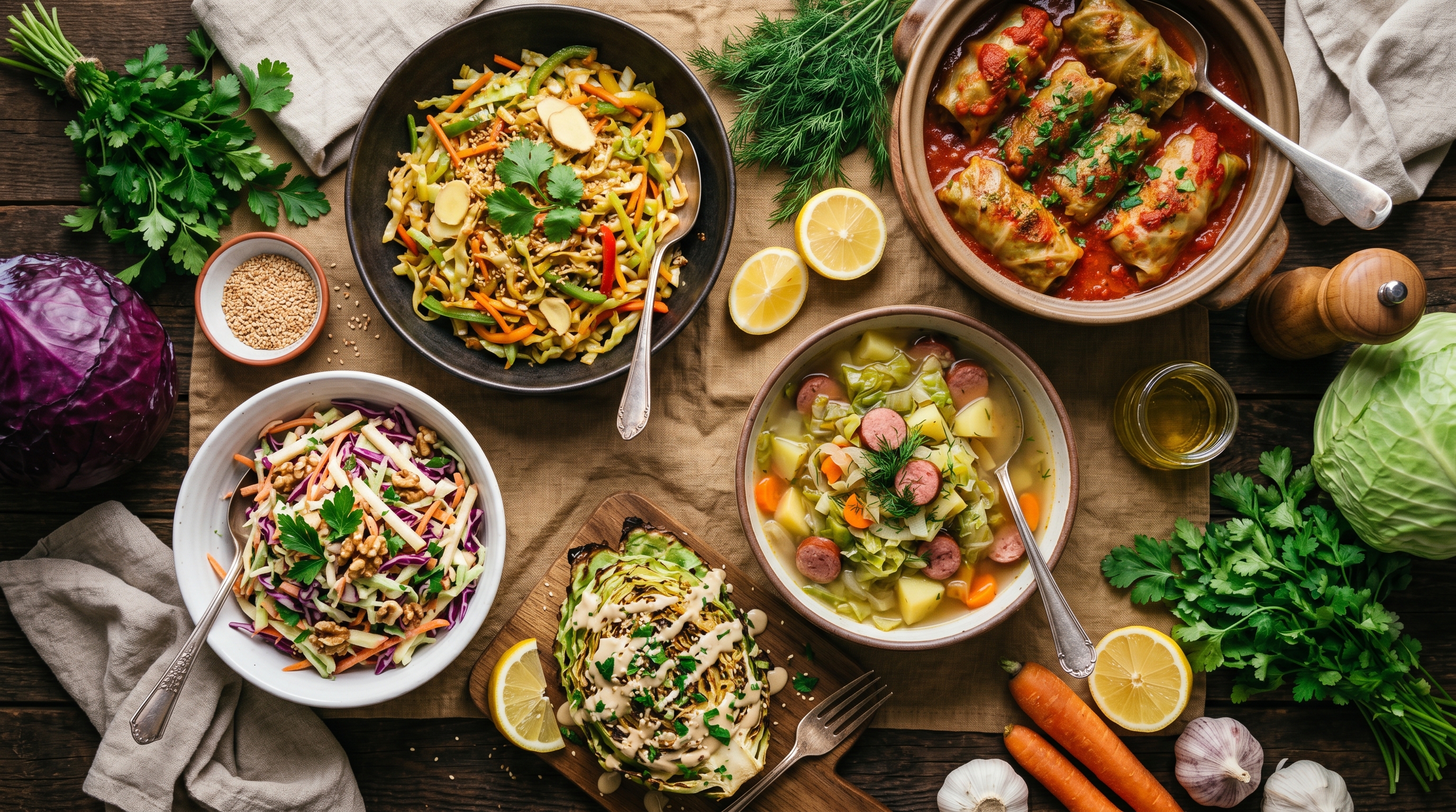 15 Best Cabbage Recipes for Healthy & Delicious Meals