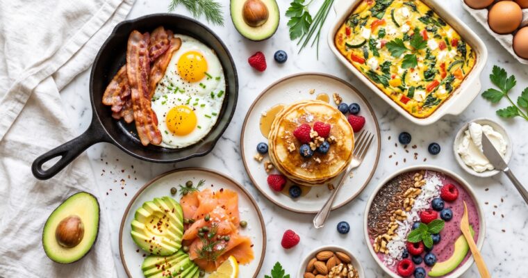 20 Keto Breakfast Recipes: Delicious & Low-Carb