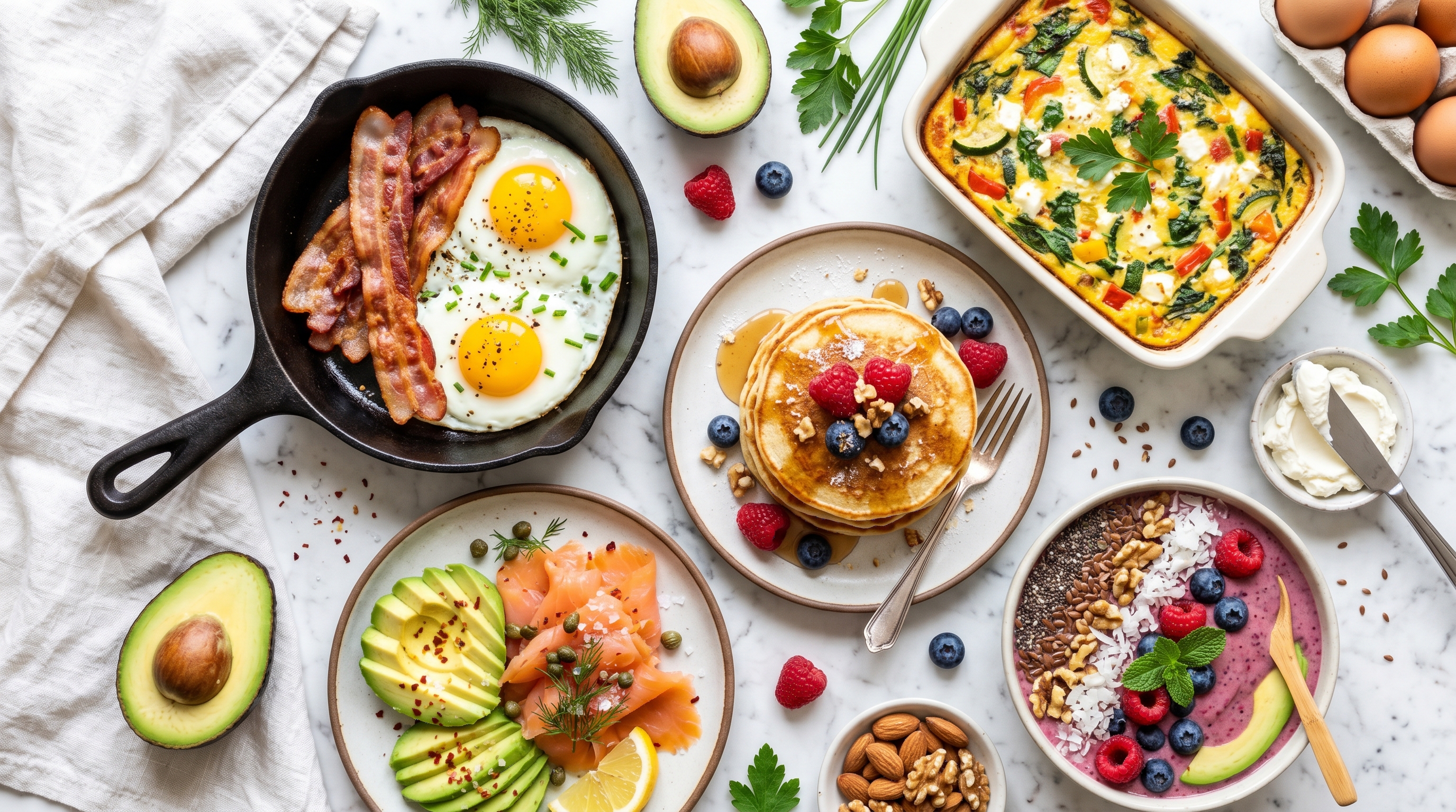 20 Keto Breakfast Recipes: Delicious & Low-Carb