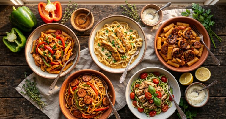 15 Flavorful Cajun Chicken Pasta Recipes: Spicy & Creamy